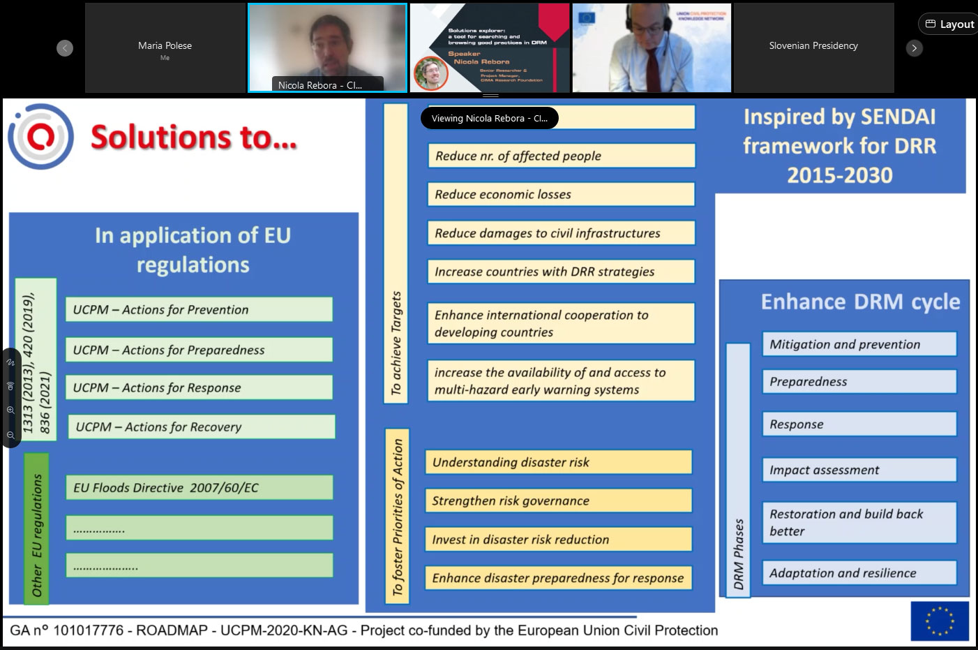 THE ROADMAP SOLUTIONS EXPLORER MOCK-UP WAS PRESENTED DURING THE 5TH ...