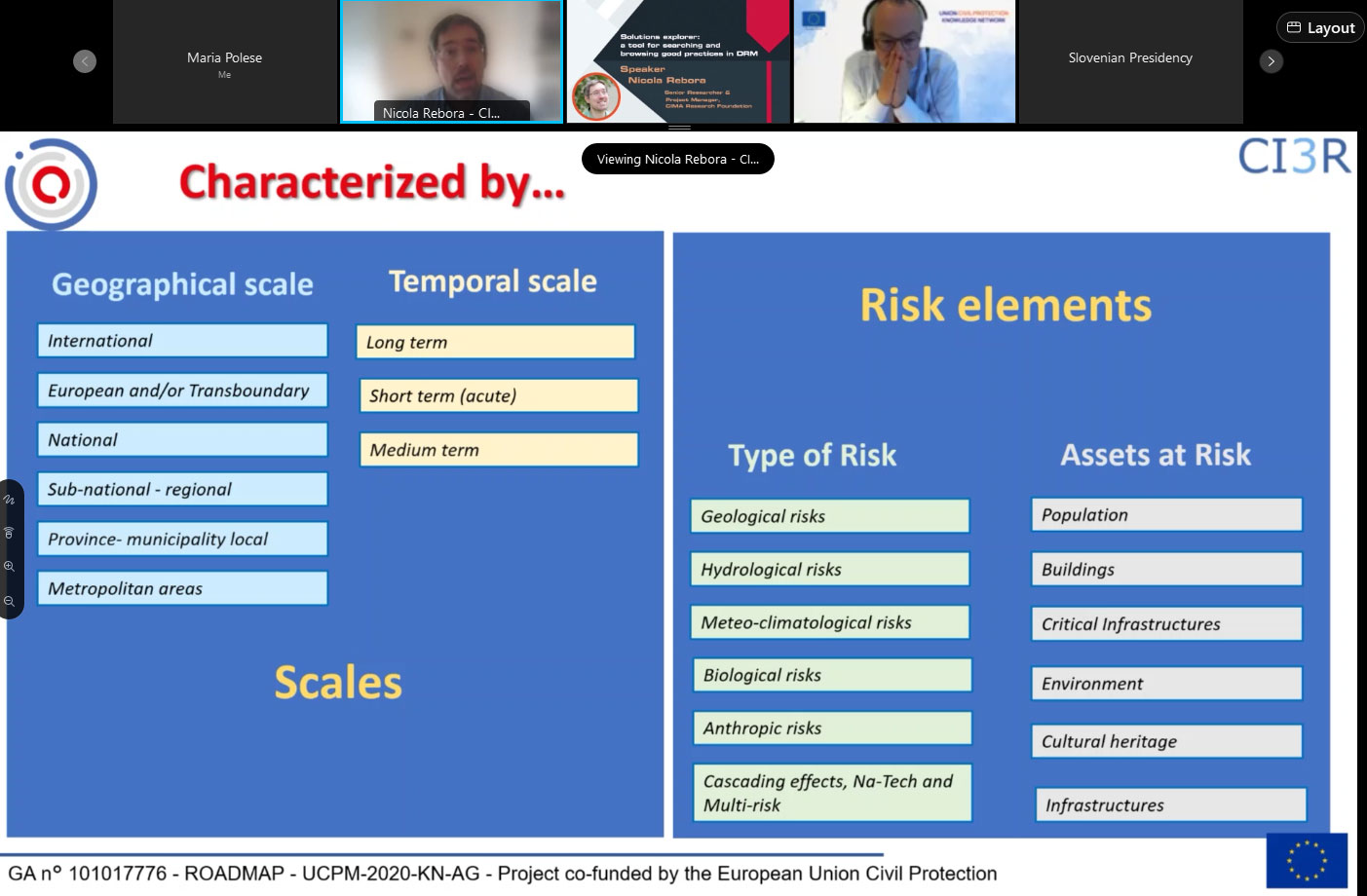 THE ROADMAP SOLUTIONS EXPLORER MOCK-UP WAS PRESENTED DURING THE 5TH ...